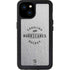 NHL Carolina Hurricanes Black Text iPhone 15 Plus Waterproof Case